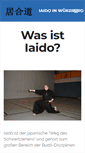 Mobile Screenshot of iaido-wuerzburg.de